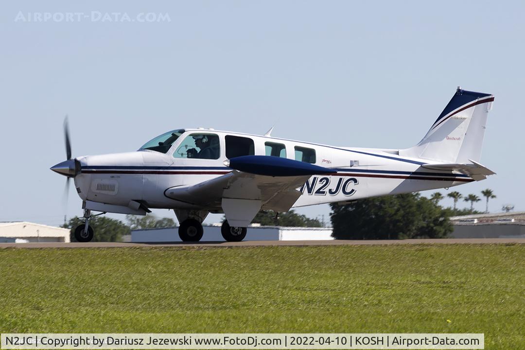 N2JC, 1984 Beech A36 Bonanza 36 C/N E-2172, Beech A36 Bonanza  C/N E-2172, N2JC