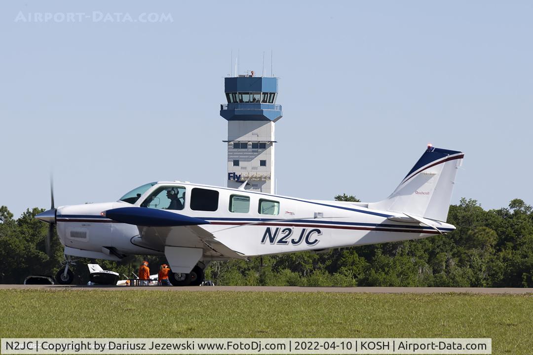 N2JC, 1984 Beech A36 Bonanza 36 C/N E-2172, Beech A36 Bonanza  C/N E-2172, N2JC