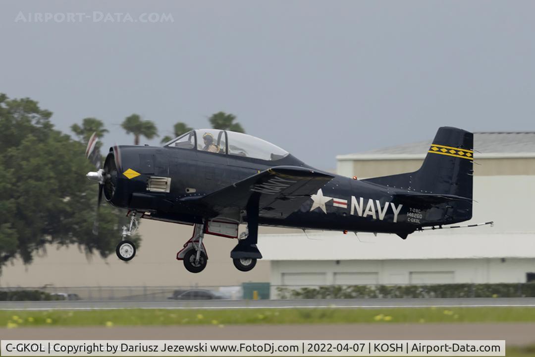 C-GKOL, 1957 North American T-28C Trojan C/N 252-23, North American T-28C Trojan  C/N 146260, C-GKOL