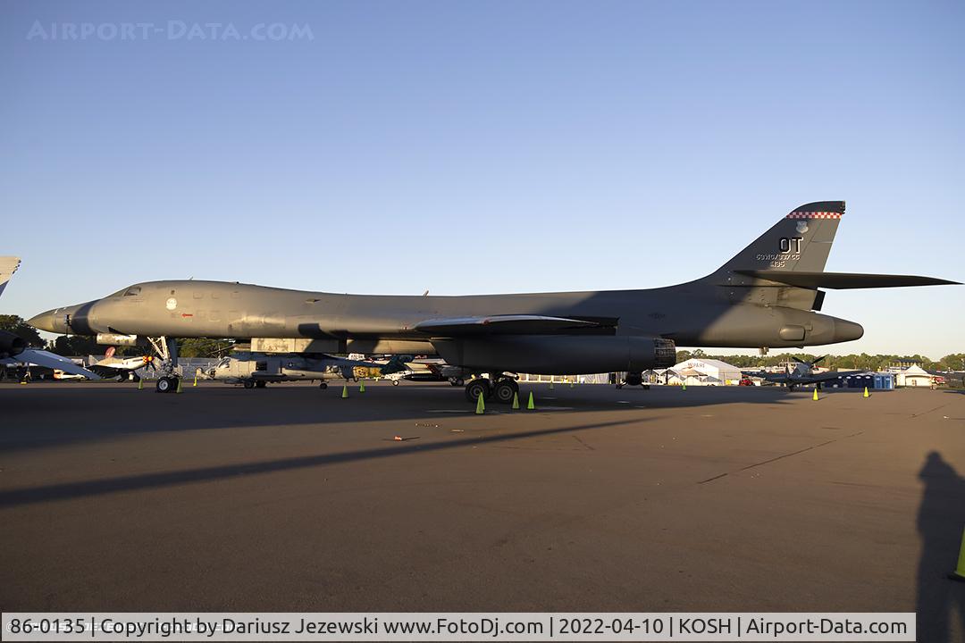 86-0135, 1986 Rockwell B-1B Lancer C/N 95, B-1B Lancer 86-0135 OT from 337th TES 53rd WG Dyess AFB, TX