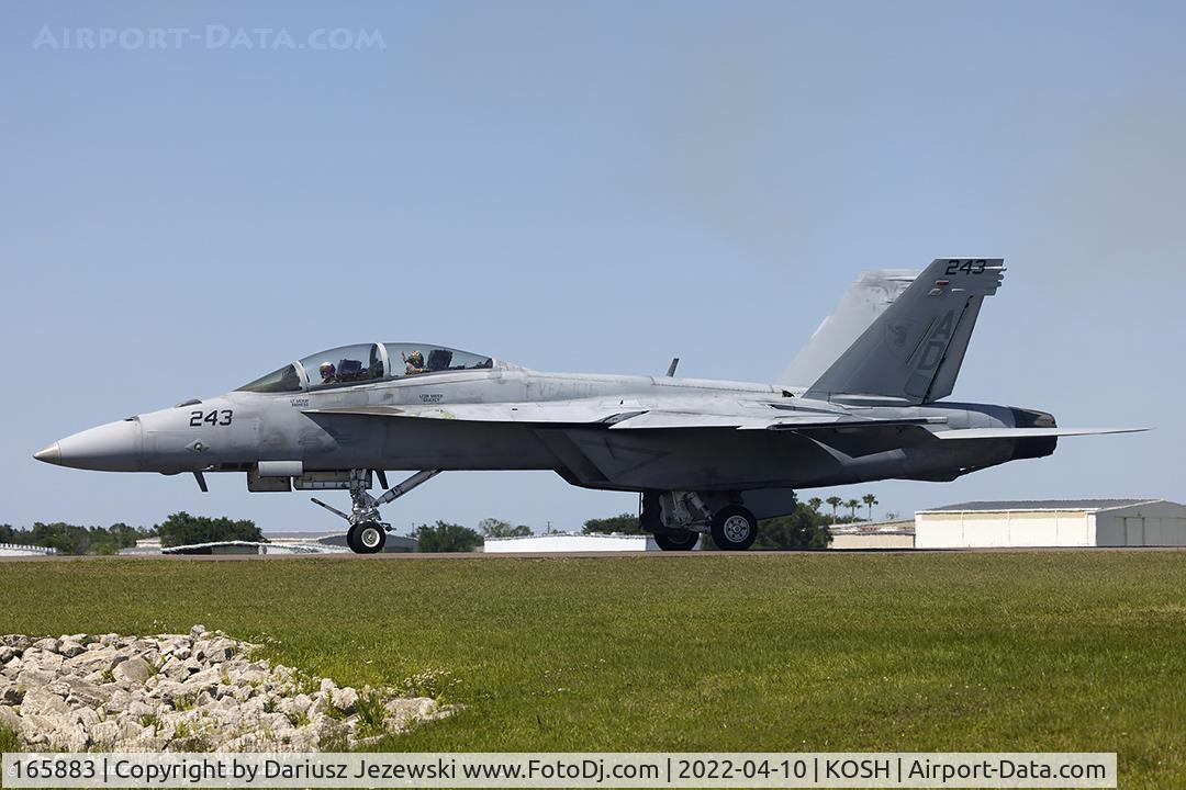 165883, Boeing F/A-18F Super Hornet C/N F043, F/A-18F Super Hornet 165883 AD-243 from VFA-106 