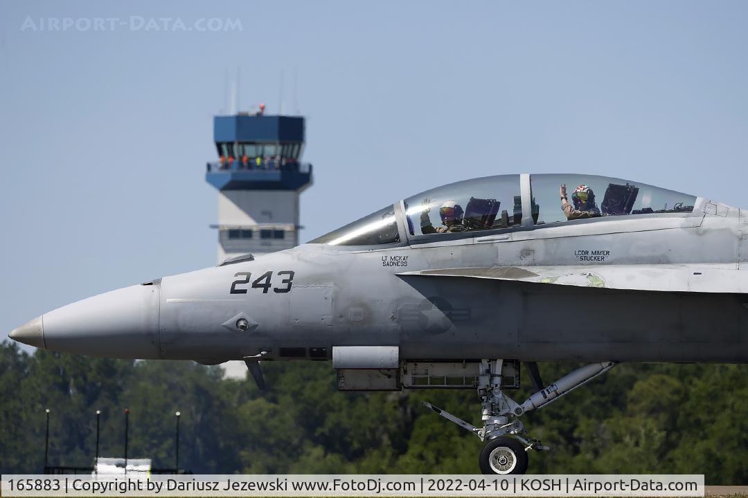 165883, Boeing F/A-18F Super Hornet C/N F043, F/A-18F Super Hornet 165883 AD-243 from VFA-106 