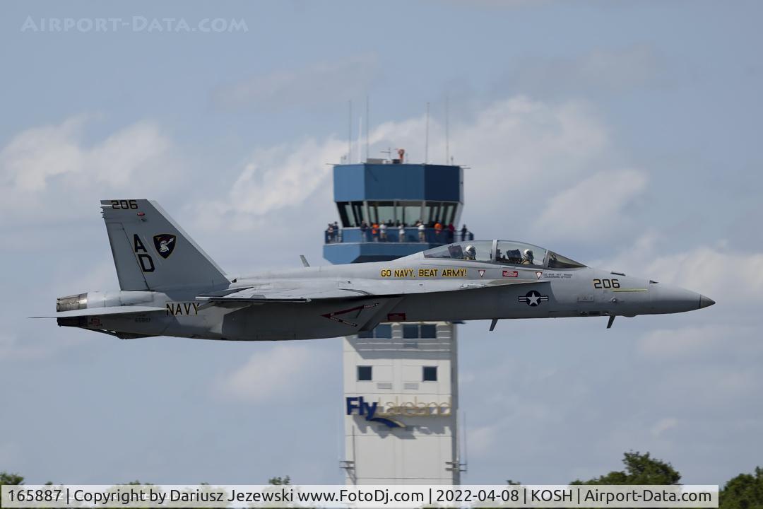 165887, Boeing F/A-18F Super Hornet C/N F047, F/A-18F Super Hornet 165887 AD-206 from VFA-106 