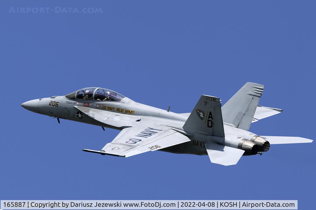 165887, Boeing F/A-18F Super Hornet C/N F047, F/A-18F Super Hornet 165887 AD-206 from VFA-106 