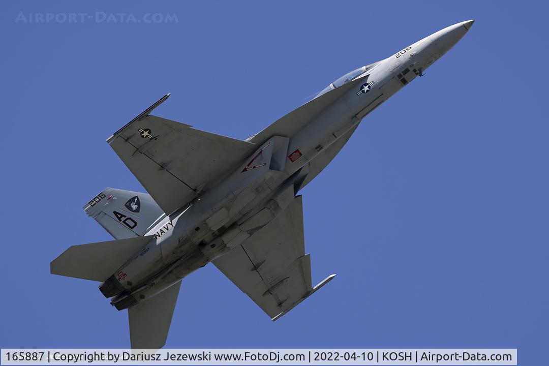165887, Boeing F/A-18F Super Hornet C/N F047, F/A-18F Super Hornet 165887 AD-206 from VFA-106 