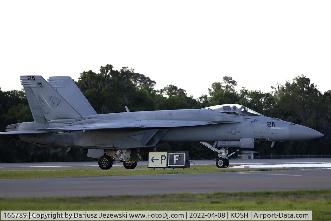 166789, Boeing F/A-18E Super Hornet C/N E135, F/A-18E Super Hornet 166789 AC-211 from VFA-83 