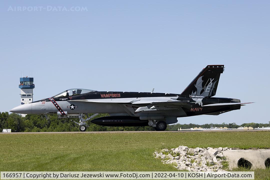 166957, Boeing F/A-18E Super Hornet C/N E199, F/A-18E Super Hornet 166957 XE-111 from VX-9 