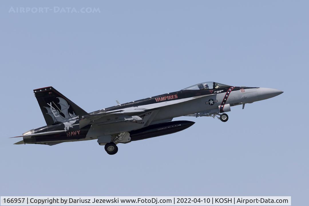 166957, Boeing F/A-18E Super Hornet C/N E199, F/A-18E Super Hornet 166957 XE-111 from VX-9 