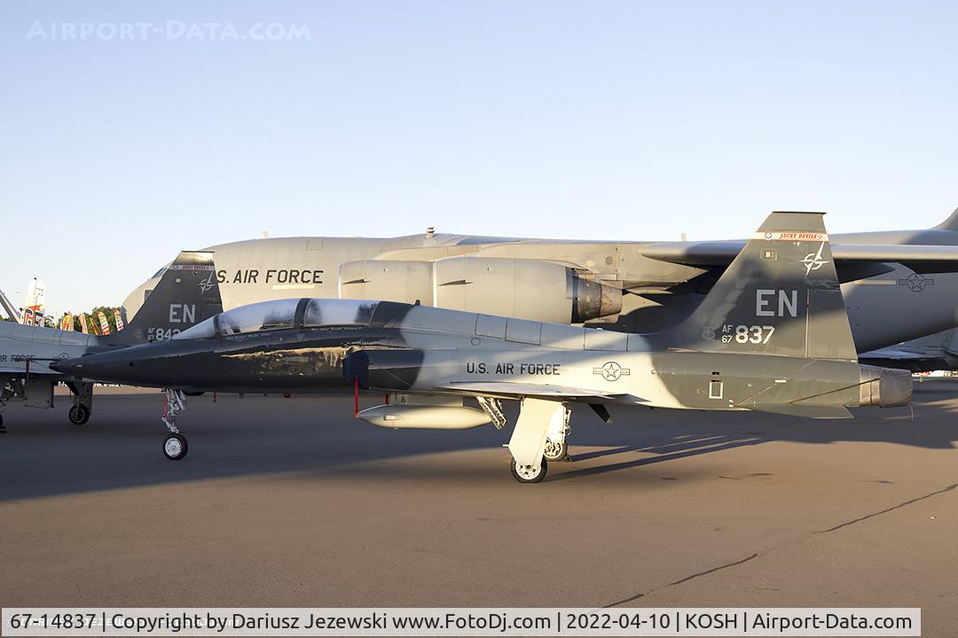 67-14837, 1967 Northrop T-38C Talon C/N T.6033, T-38C Talon 67-14837 EN from 88th FTS 