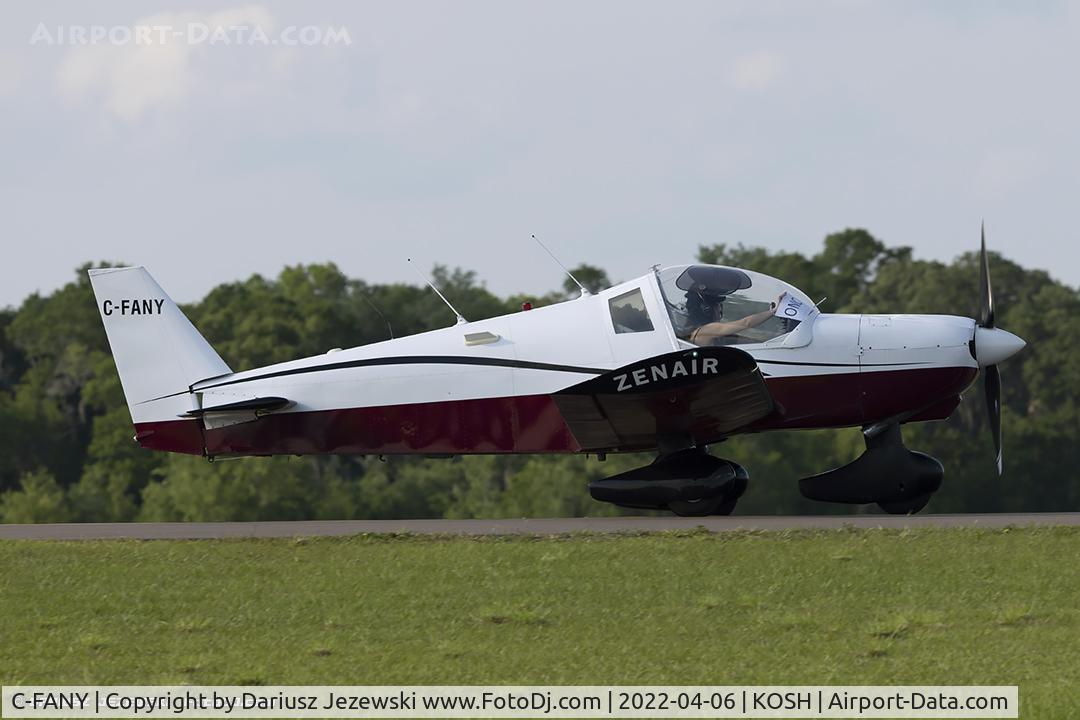 C-FANY, 1987 Zenair Zenith CH-200 C/N RJM01, Zenair CH-200   C/N RMJ01, C-FANY