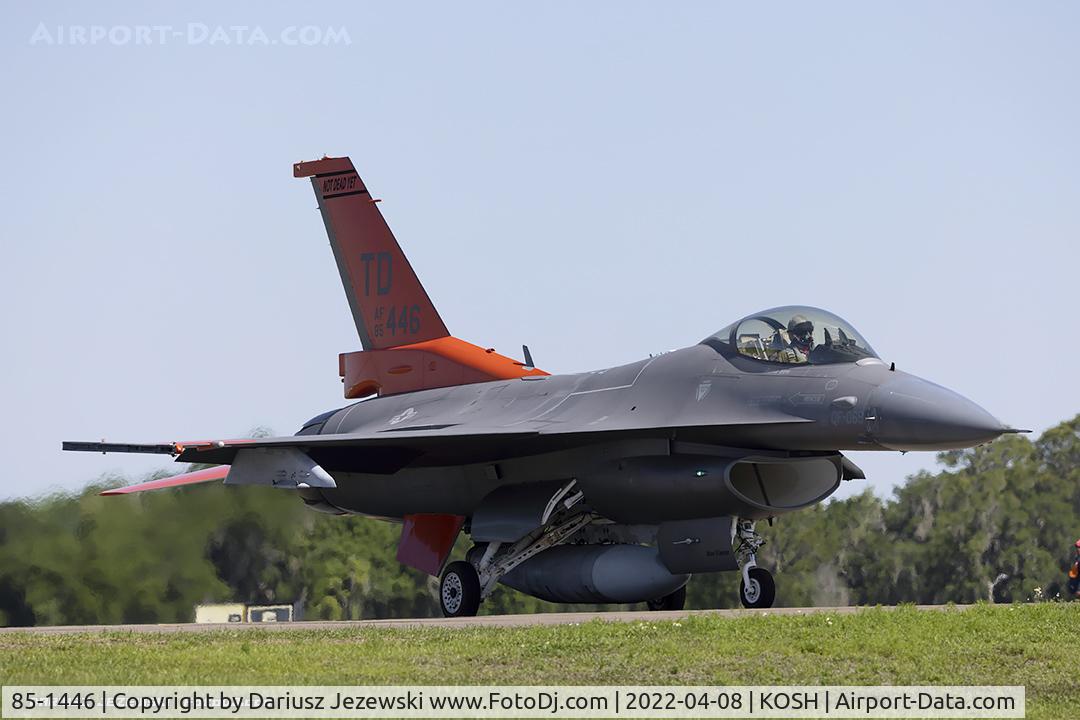 85-1446, 1985 General Dynamics F-16C Fighting Falcon C/N 5C-226, QF-16C  FSAT 85-1446 TD from 82nd ATRS 53rd WG Holloman AFB, NM