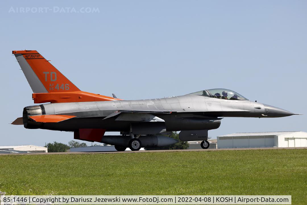 85-1446, 1985 General Dynamics F-16C Fighting Falcon C/N 5C-226, QF-16C  FSAT 85-1446 TD from 82nd ATRS 53rd WG Holloman AFB, NM