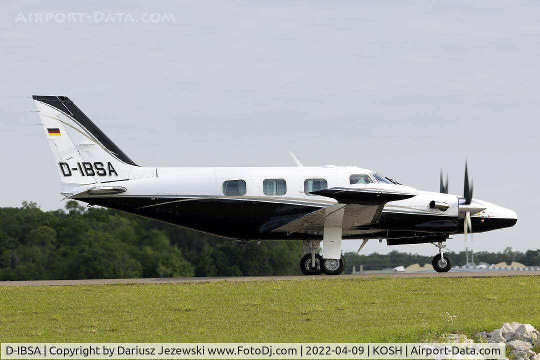 D-IBSA, Piper PA-31T Cheyenne C/N 31T-8120033, Piper PA-31T Cheyenne  C/N 31T-8120033, D-IBSA