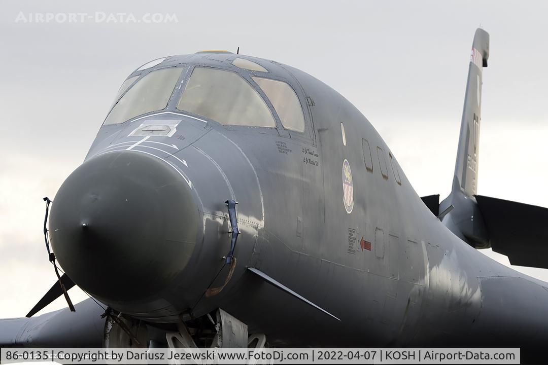 86-0135, 1986 Rockwell B-1B Lancer C/N 95, B-1B Lancer 86-0135 OT from 337th TES 53rd WG Dyess AFB, TX