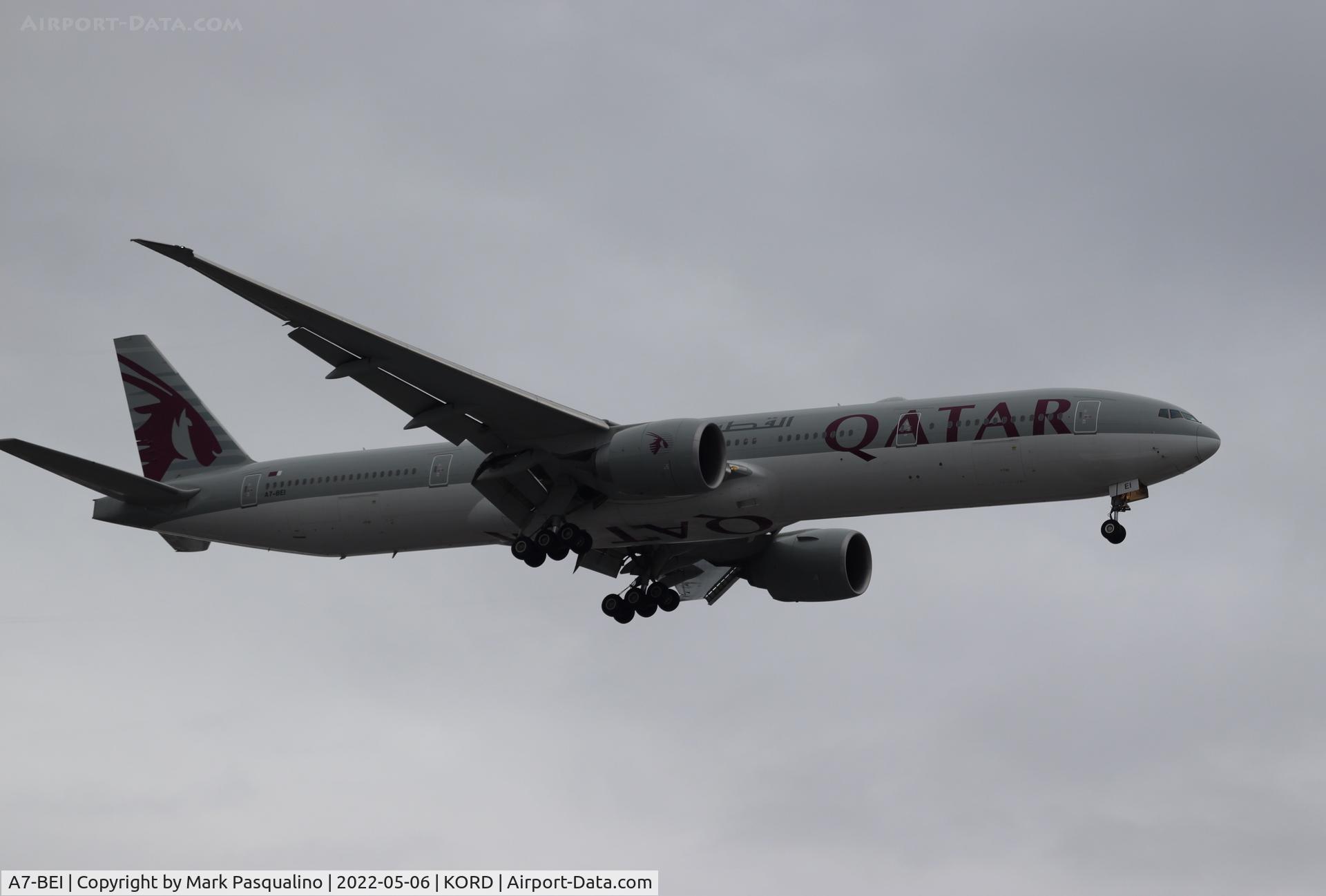 A7-BEI, 2016 Boeing 777-3DZ/ER C/N 60335, Boeing 777-3DZ/ER