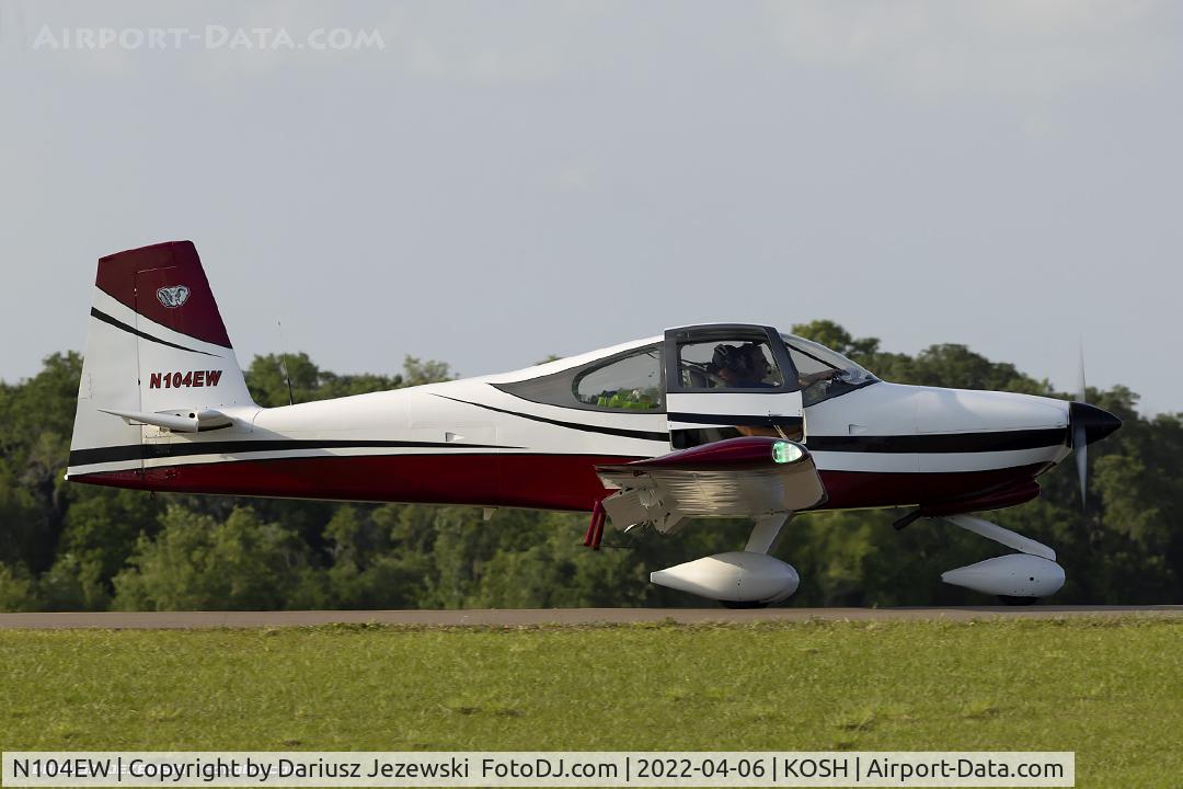 N104EW, 1975 Fokker F.28-1000C Fellowship C/N 11099, Vans RV-10  C/N 40128, N104EW