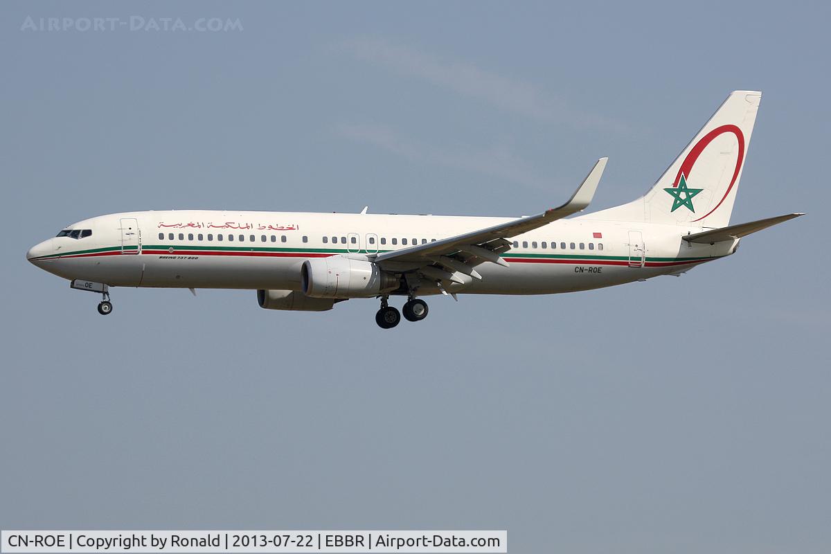 CN-ROE, 2006 Boeing 737-8B6 C/N 33063, at bru