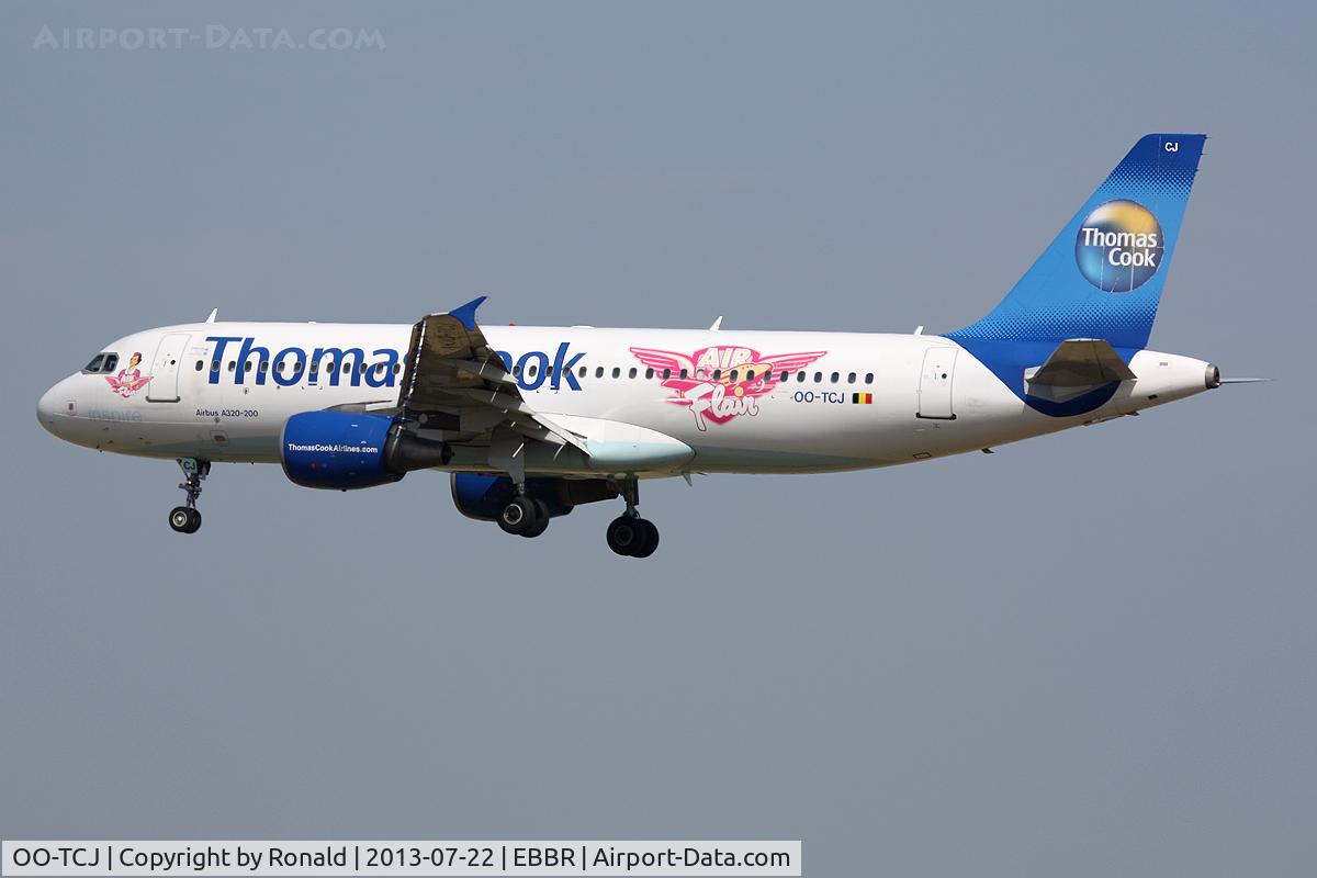 OO-TCJ, 2002 Airbus A320-214 C/N 1787, at bru