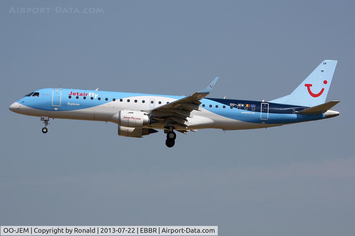 OO-JEM, 2013 Embraer 190STD (ERJ-190-100STD) C/N 19000603, at bru