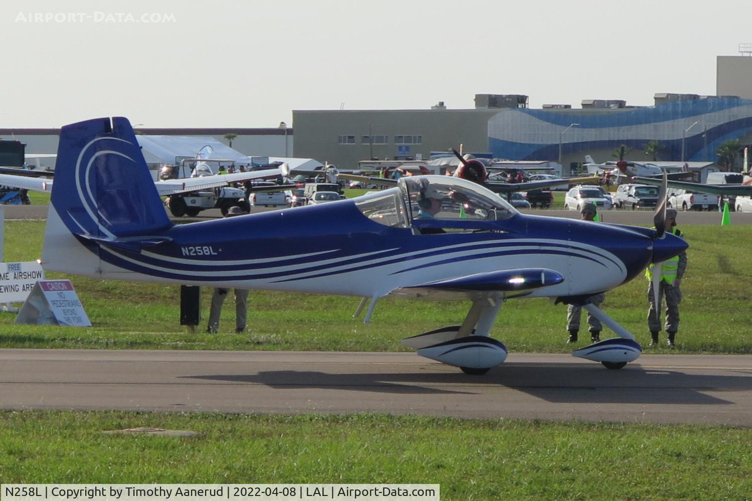 N258L, 2015 Vans RV-7A C/N 73676, 2015 Vans RV-7A, c/n: 73676, Sun 'n Fun