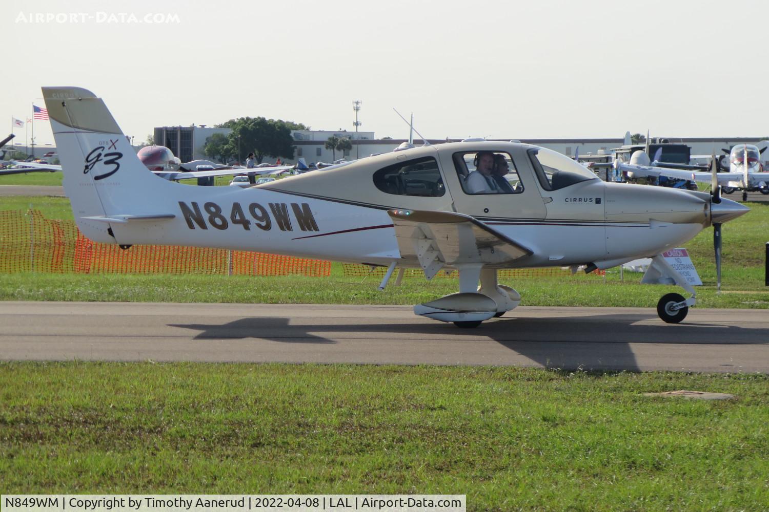 N849WM, 2007 Cirrus SR22 G3 GTSX C/N 2785, 2007 Cirrus SR22, c/n: 2785, ex N871SR, Sun 'n Fun