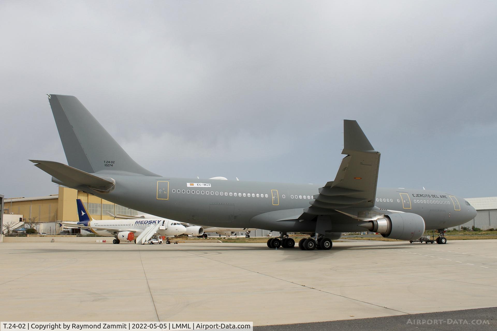 T.24-02, Airbus 330-202 C/N 1710, A330 (MRTT) T.24-02 (10274) Spanish Air Force