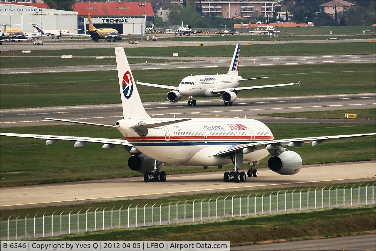 B-6546, 2012 Airbus A330-243 C/N 1303, Airbus A330-243, Taxiing, Toulouse Blagnac Airport (LFBO-TLS)