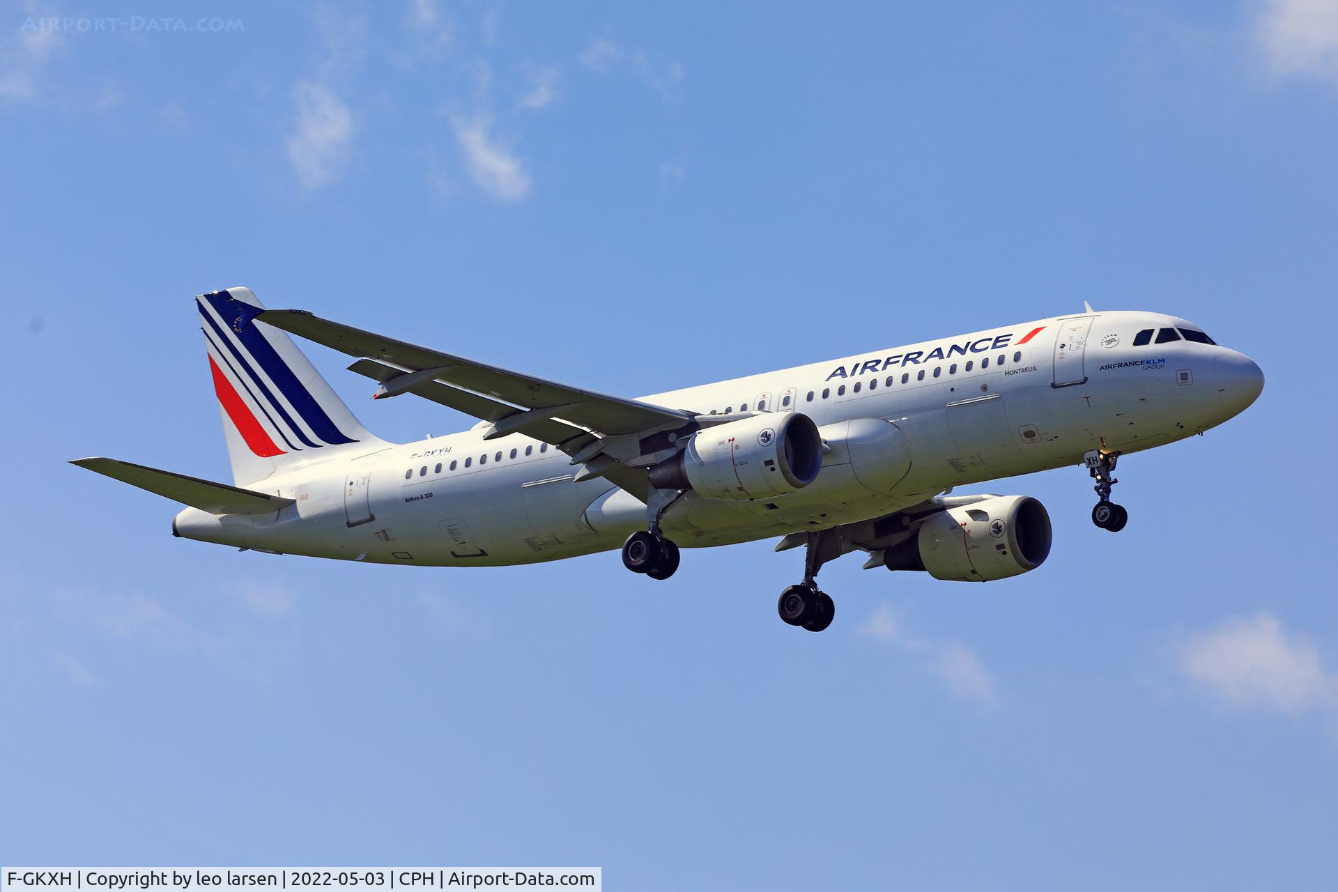 F-GKXH, 2002 Airbus A320-214 C/N 1924, Copenhagen 3.5.2022