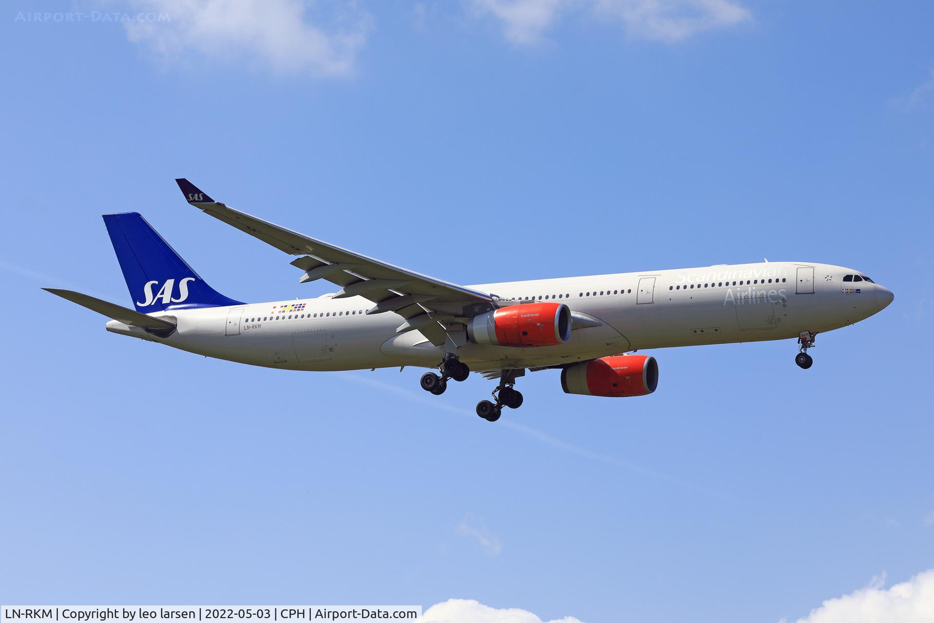 LN-RKM, 2002 Airbus A330-343X C/N 496, Copenhagen 3.5.2022