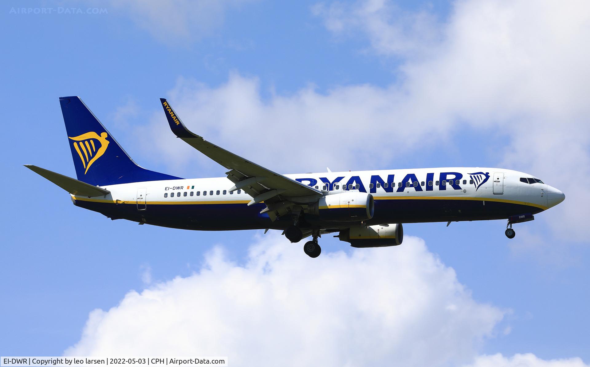 EI-DWR, 2007 Boeing 737-8AS C/N 36081, Copenhagen 3.5.2022
