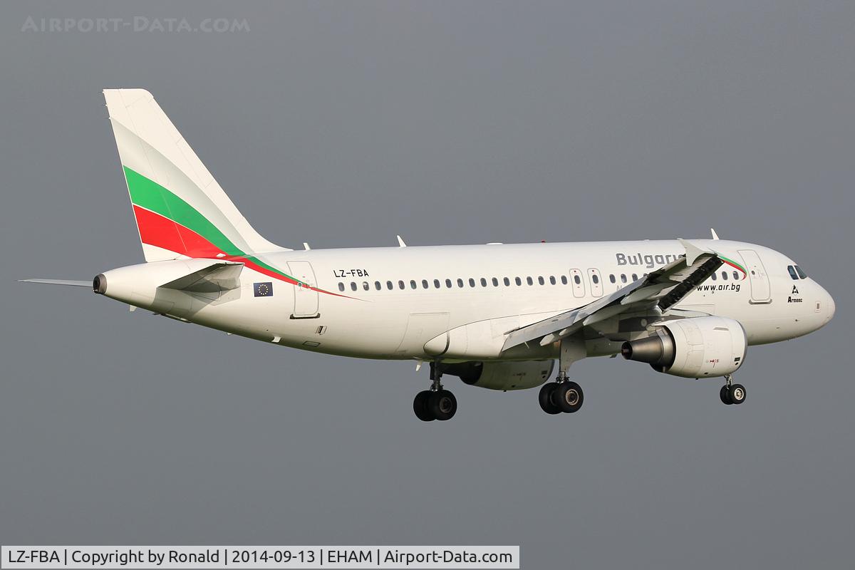 LZ-FBA, 2008 Airbus A319-112 C/N 3564, at spl
