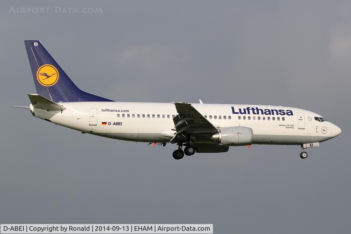 D-ABEI, 1991 Boeing 737-330 C/N 25359, at spl
