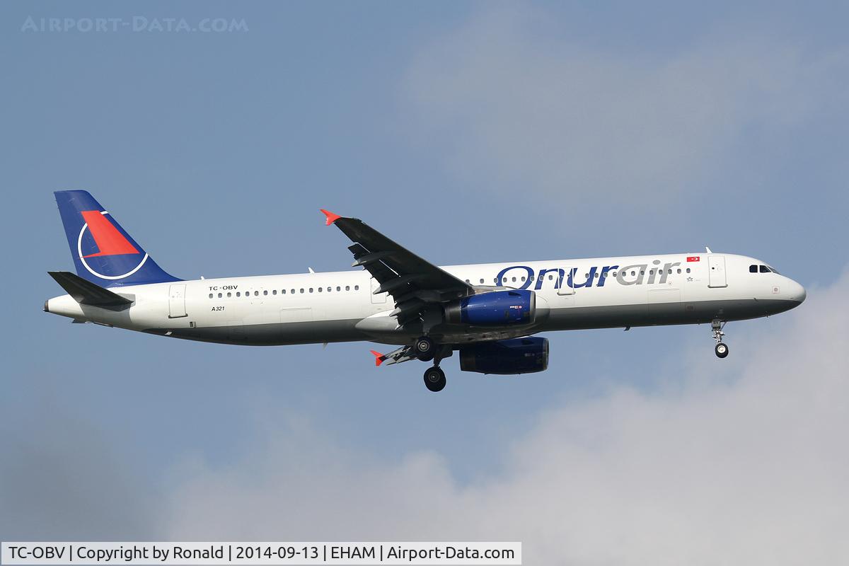 TC-OBV, 1998 Airbus A321-231 C/N 806, at spl