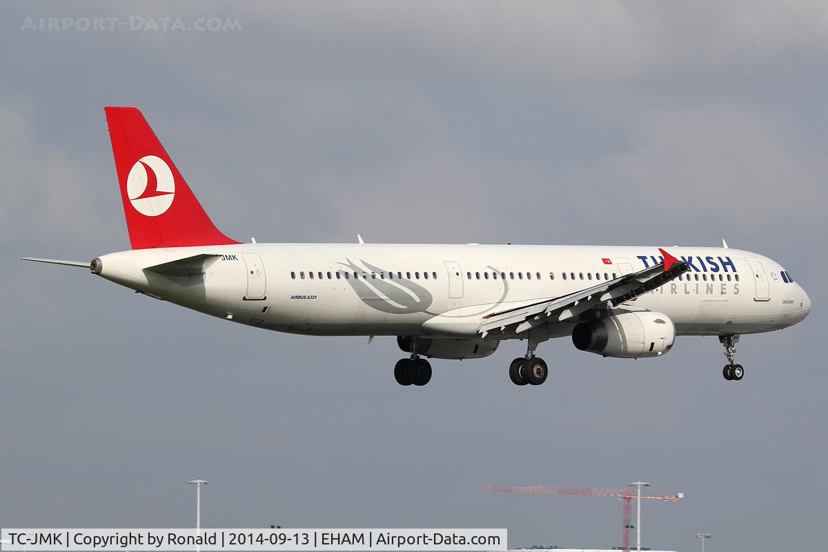 TC-JMK, 2008 Airbus A321-232 C/N 3738, at spl