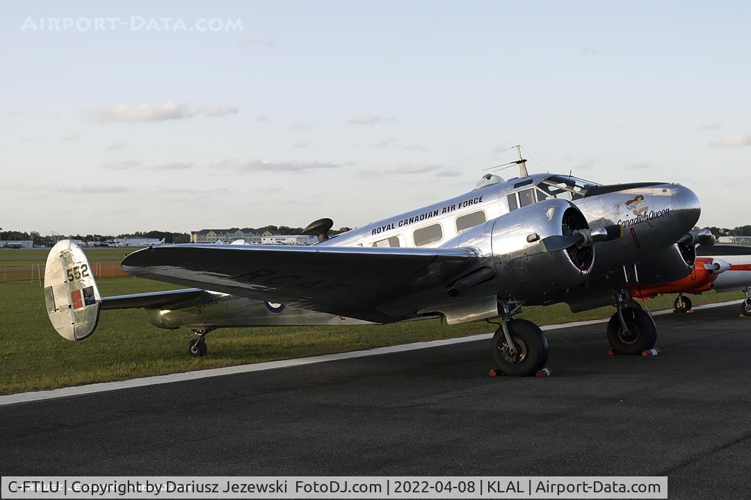 C-FTLU, 1952 Beech Expeditor 3NM C/N CA-152, Beech D18S Expeditor  C/N A-752, C-FTLU