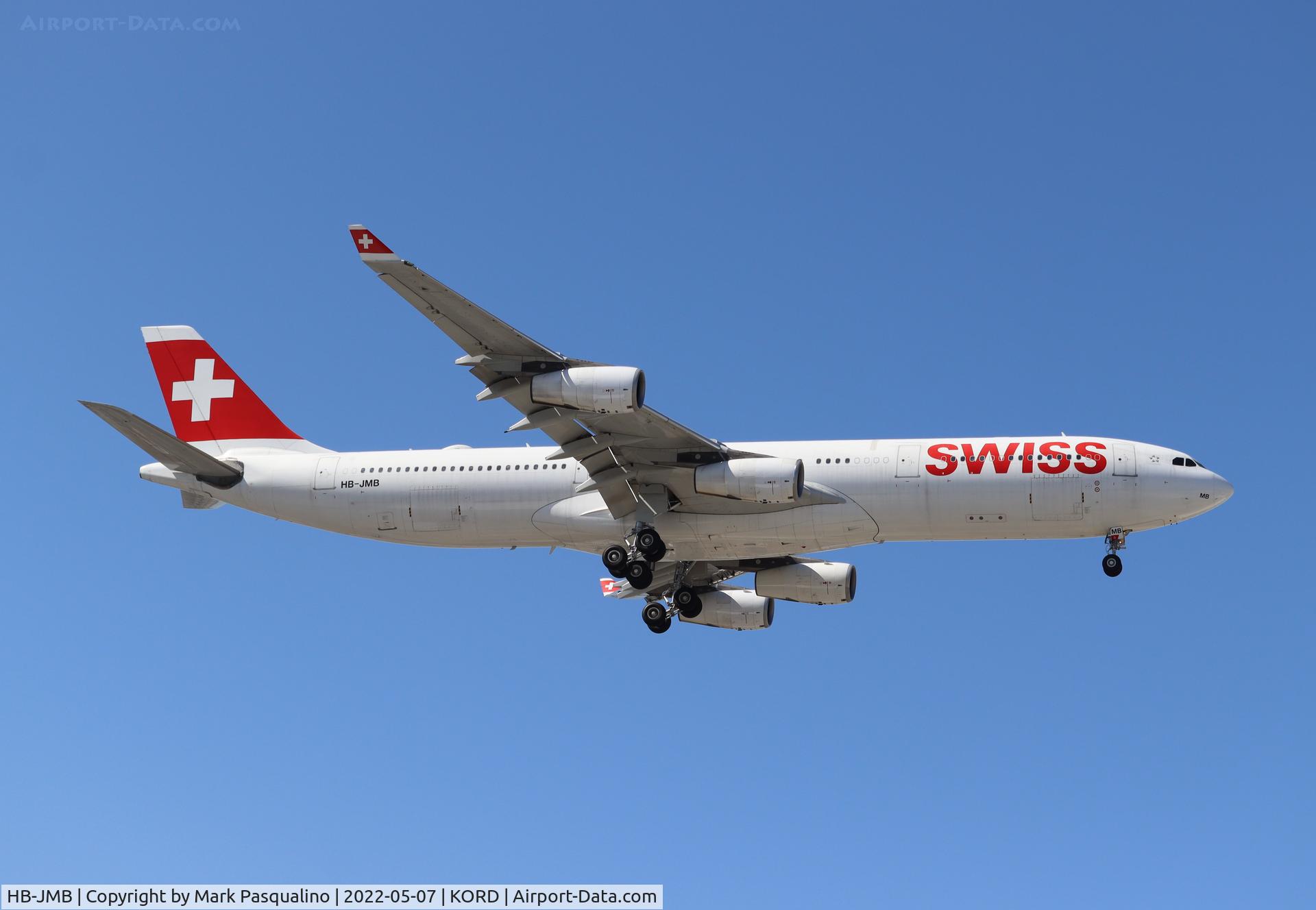 HB-JMB, 2003 Airbus A340-313 C/N 545, Airbus A340-313