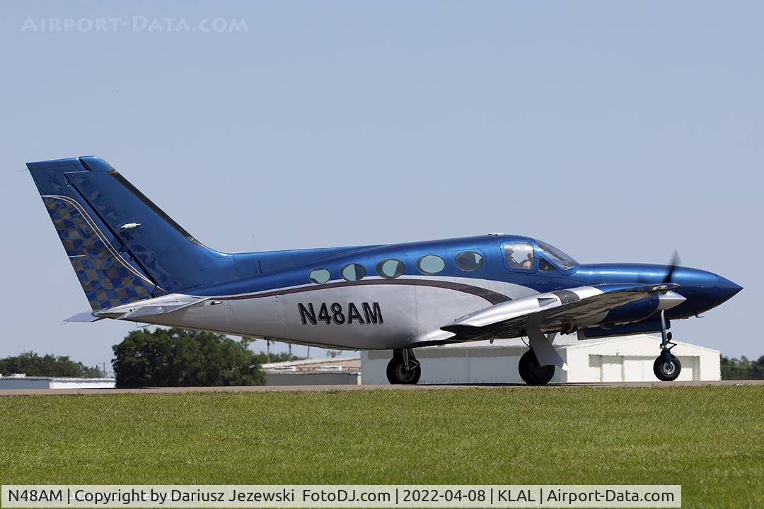 N48AM, 1980 Cessna 414A Chancellor C/N 414A0609, Cessna 414A Chancellor  C/N 414A0609, N48AM