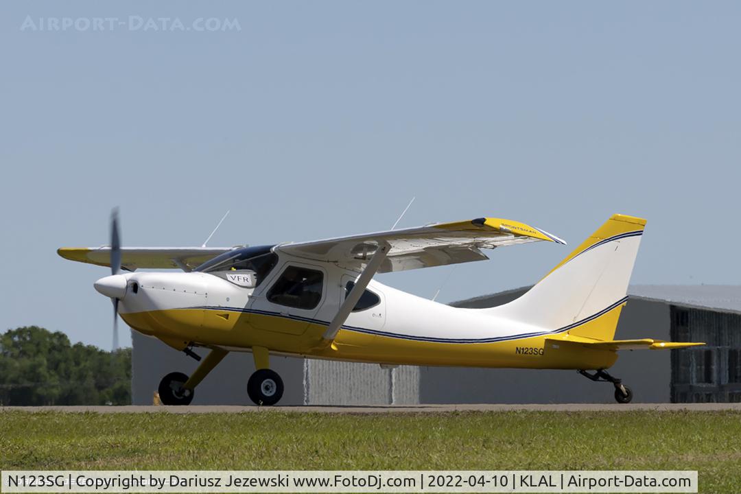 N123SG, 2003 Vans RV-8 C/N 81425, Sportsman GS-2  C/N 7418, N123SG