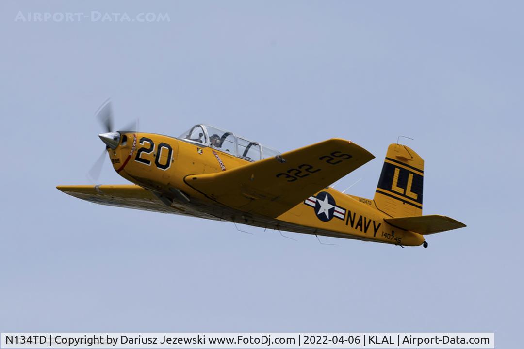 N134TD, Beech T-34B C/N BG-79, Beech T-34B Mentor  C/N BG-79, N134TD