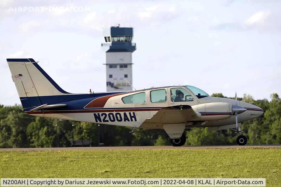 N200AH, 1962 Beech 95-A55 Baron C/N TC-335, Beech 95-A55 Baron  C/N TC-335, N200AH