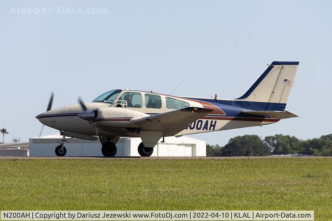 N200AH, 1962 Beech 95-A55 Baron C/N TC-335, Beech 95-A55 Baron  C/N TC-335, N200AH
