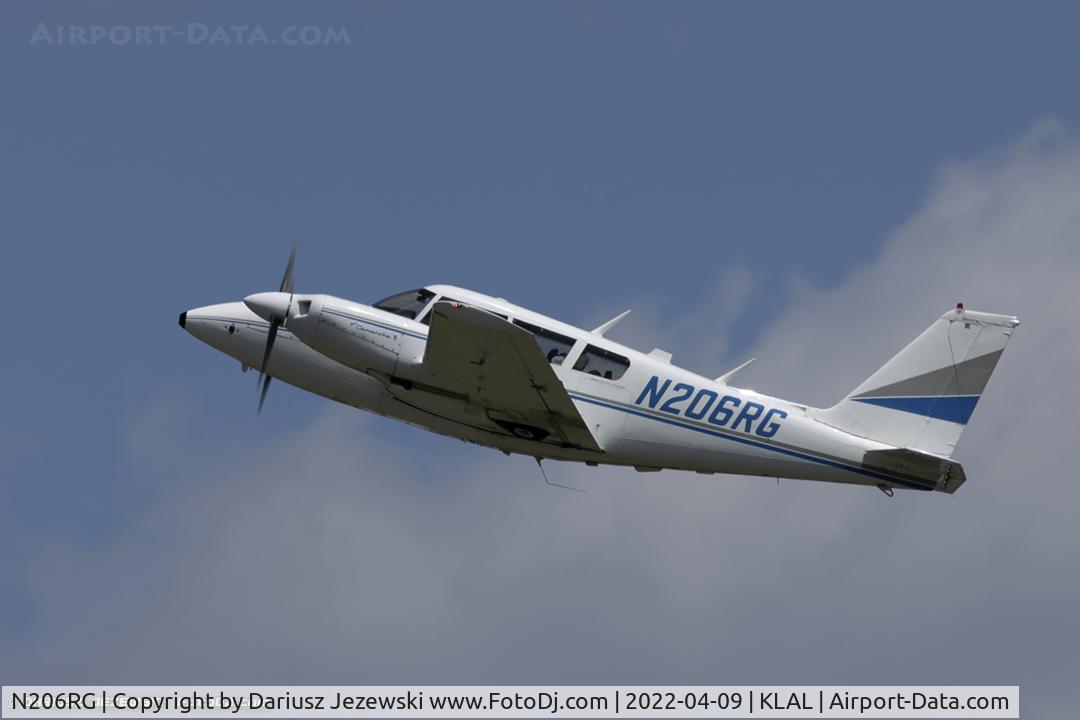 N206RG, 1967 Piper PA-30-160 Twin Comanche Twin Comanche C/N 30-1427, Piper PA-30 Twin Comanche  C/N 30-1427, N206RG