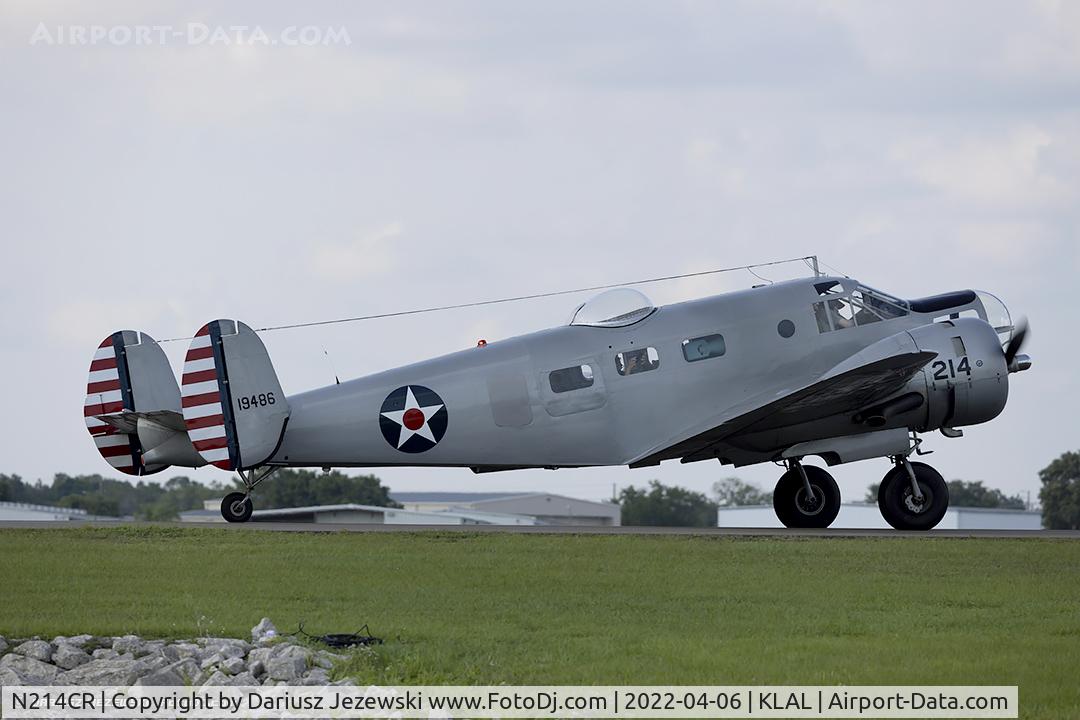N214CR, 1958 Beech AT-11 Kansan C/N 912, Beech AT-11 Kansas 