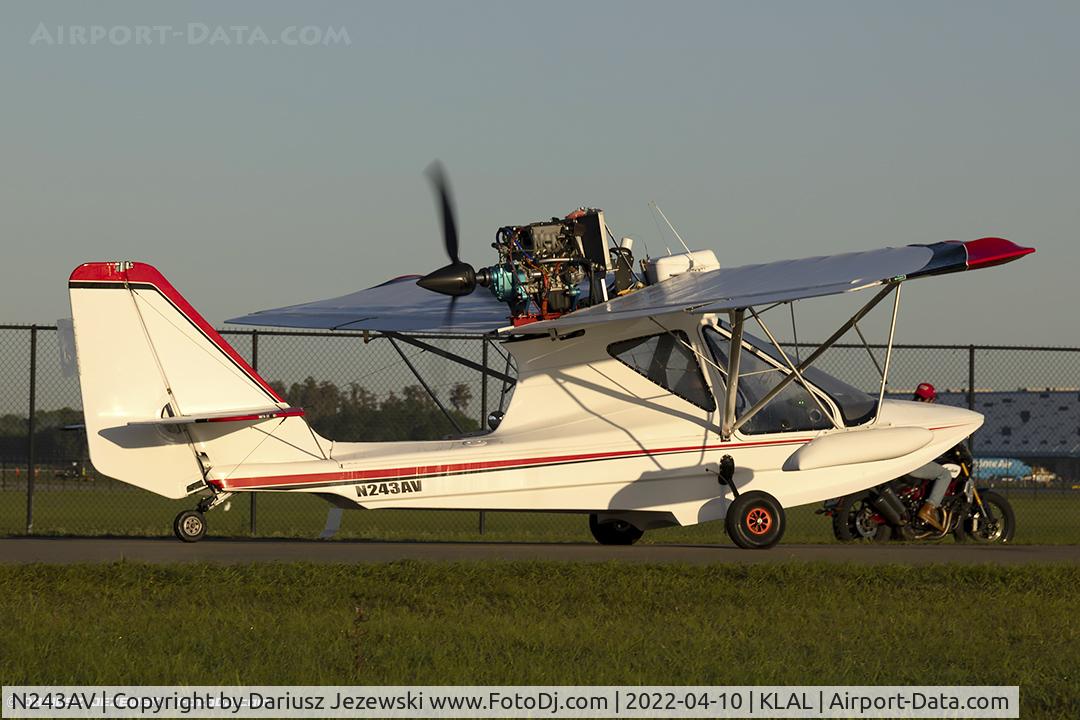 N243AV, 2021 Aero Adventure Aventura II C/N AA22A0189, Aero Adventure Aventura II  C/N AA2A0189, N243AV