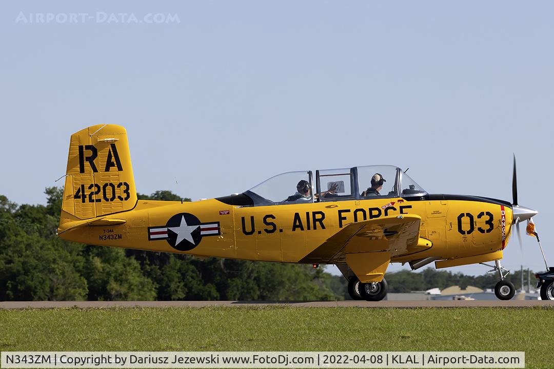 N343ZM, 1955 Beech T-34A Mentor C/N G-303, Beech T-34A Mentor  C/N G-303, N343ZM