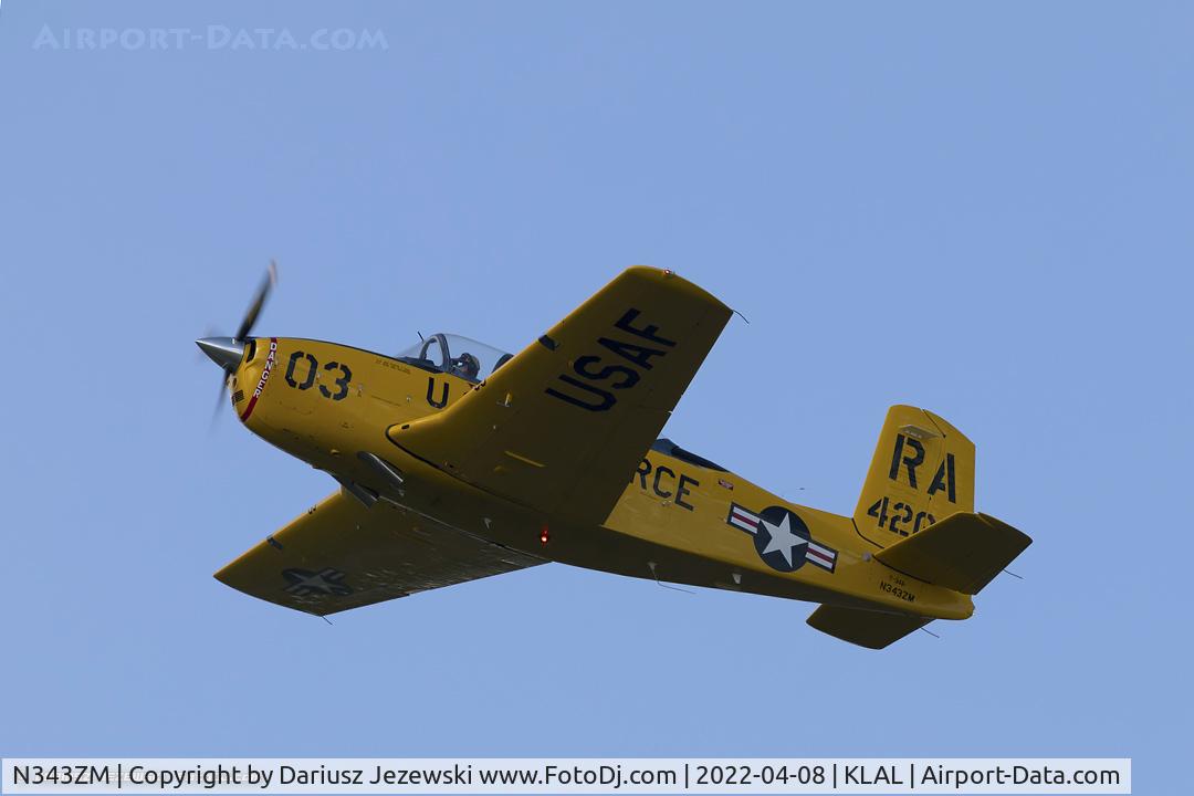 N343ZM, 1955 Beech T-34A Mentor C/N G-303, Beech T-34A Mentor  C/N G-303, N343ZM