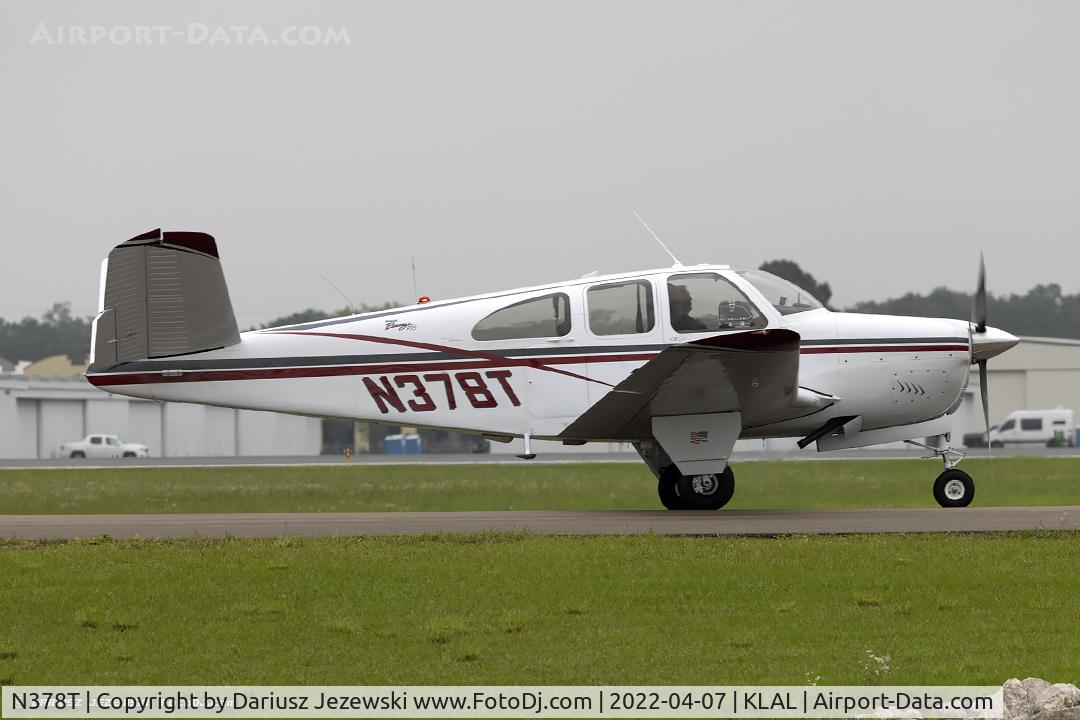 N378T, 1963 Beech P35 Bonanza C/N D-7149, Beech P35 Bonanza  C/N D-7149, N378T