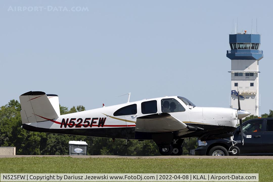N525FW, 1962 Beech P35 Bonanza C/N D-7044, Beech P35 Bonanza  C/N D-7044, N525FW