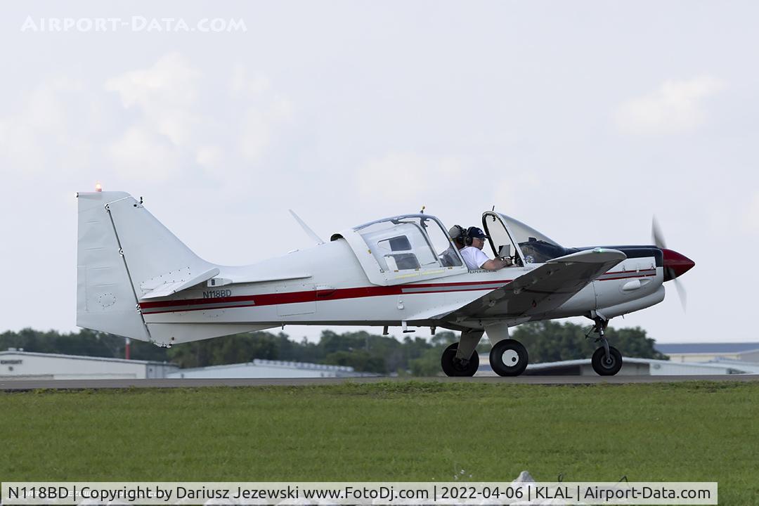 N118BD, 1971 Scottish Aviation Sk.61D Bulldog C/N BH100/118, Scottish Aviation Bulldog MDL 101  C/N 118, N118BD
