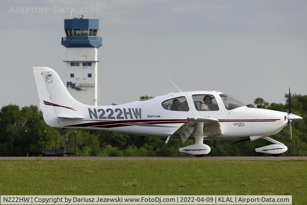 N222HW, 2001 Cirrus SR20 C/N 1163, Cirrus SR20  C/N 1163, N222HW